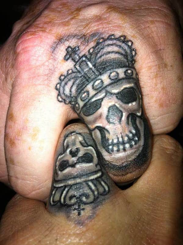 King and queen tattoos design, idea 34