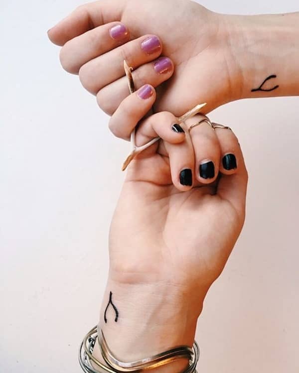 Best friend tattoos design, idea 106