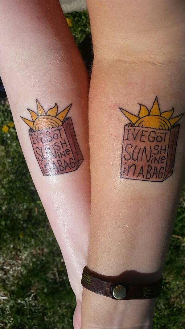 Best friend tattoos design, idea 110