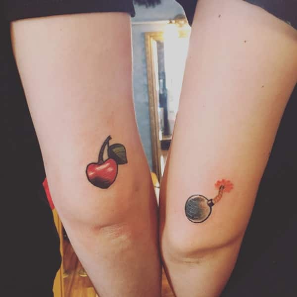Best friend tattoos design, idea 3