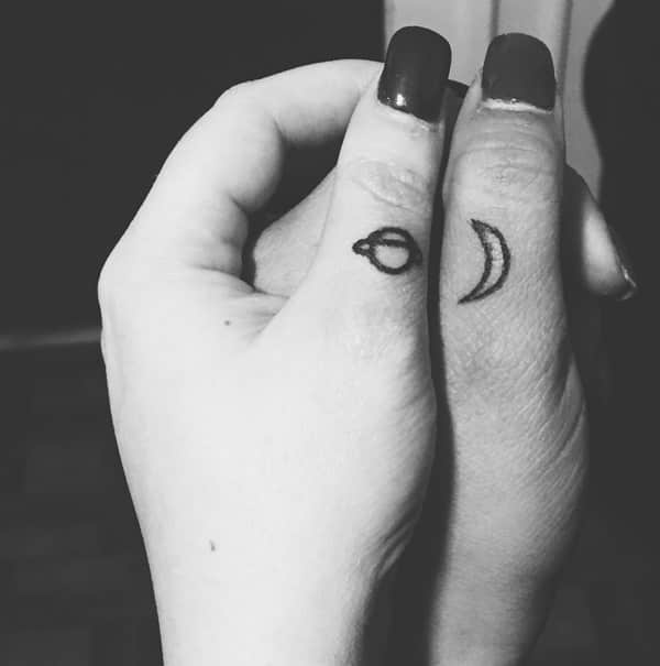 Best friend tattoos design, idea 5