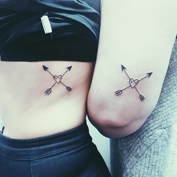 Best friend tattoos design, idea 6