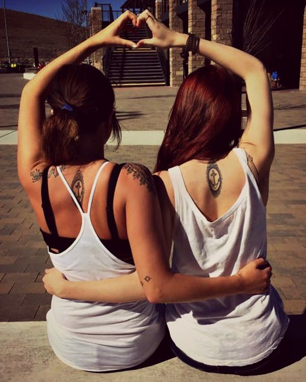 Best friend tattoos design, idea 25