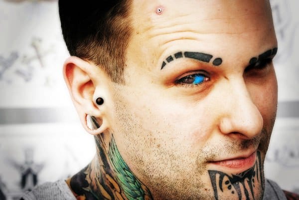 Eyeball tattoo design, idea 13