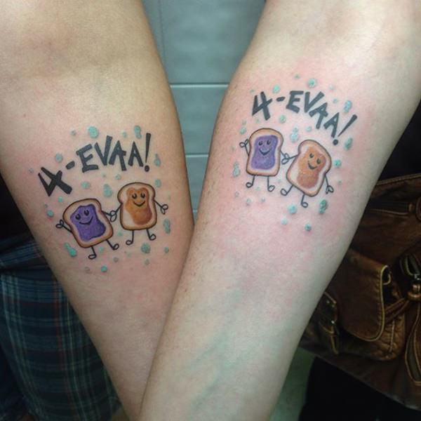 Best friend tattoos design, idea 86
