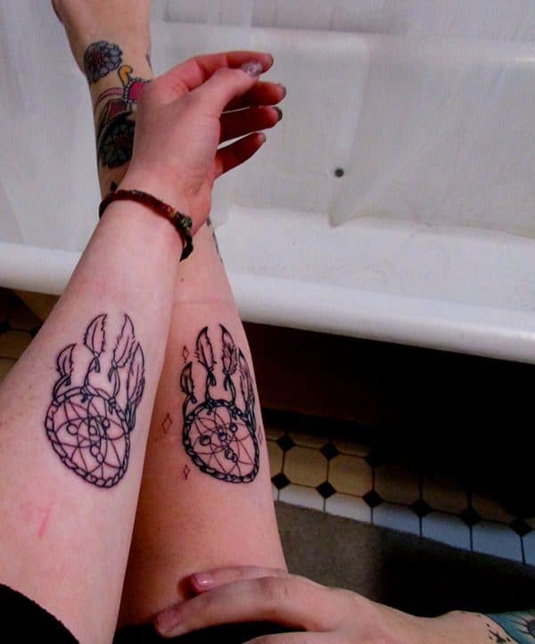 Best friend tattoos design, idea 44