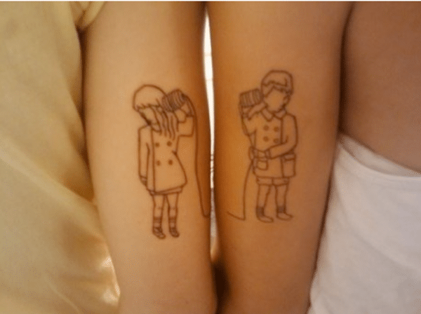 Best friend tattoos design, idea 53