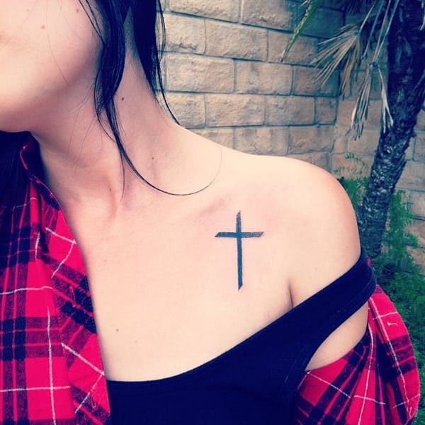Cross tattoo design, idea 40