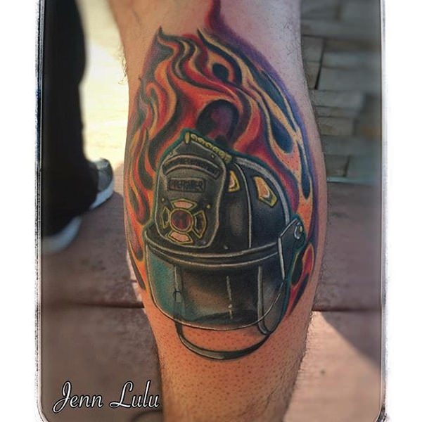 Firefighter tattoos design, idea 22
