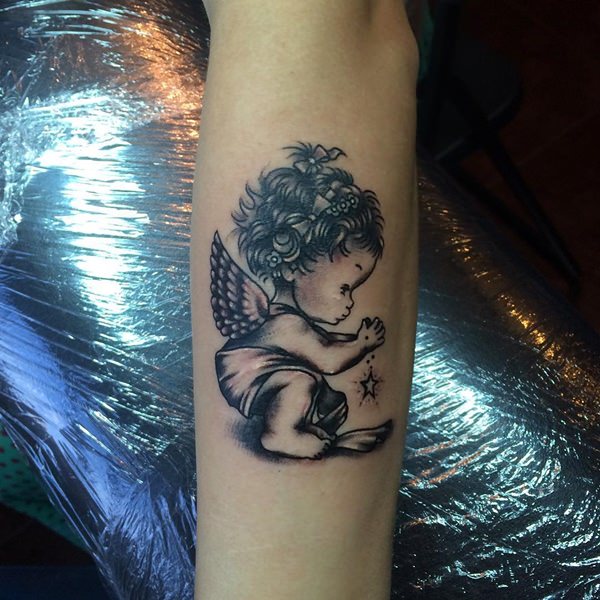 Baby tattoo designs for mom design, idea 18