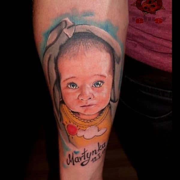 Baby tattoo designs for mom design, idea 20