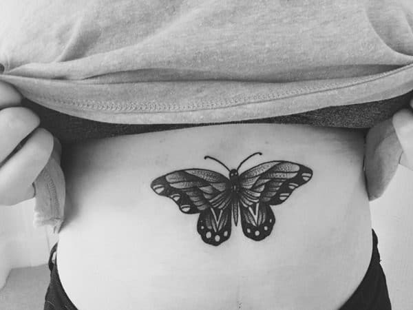 Sternum tattoos design, idea 31