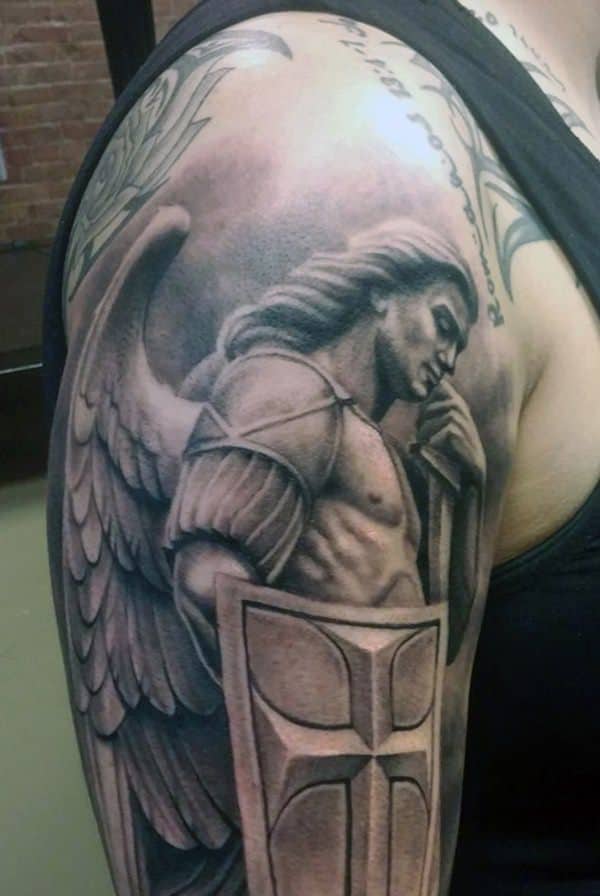 Cross tattoo design, idea 47