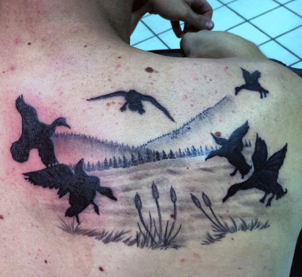 Hunting tattoos design, idea 24