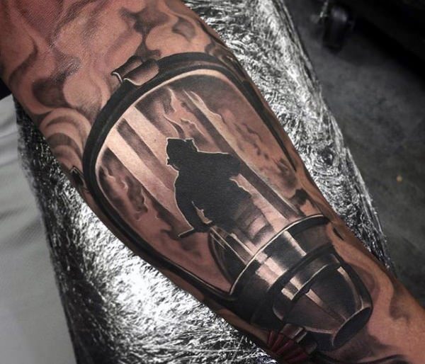 Firefighter tattoos design, idea 6