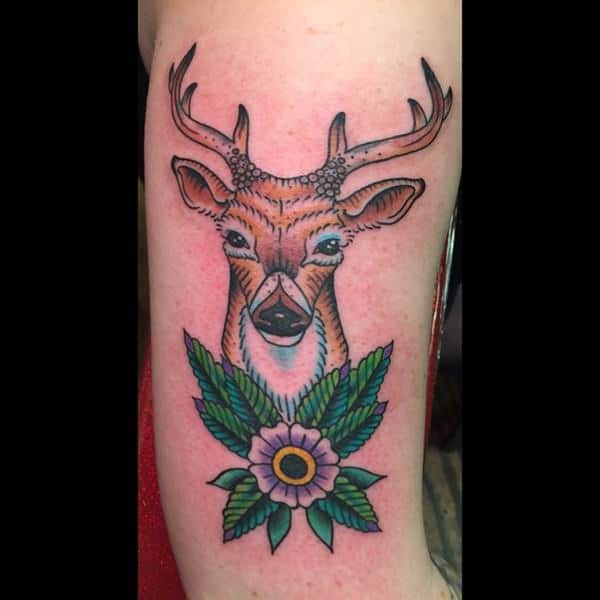 Hunting tattoos design, idea 9
