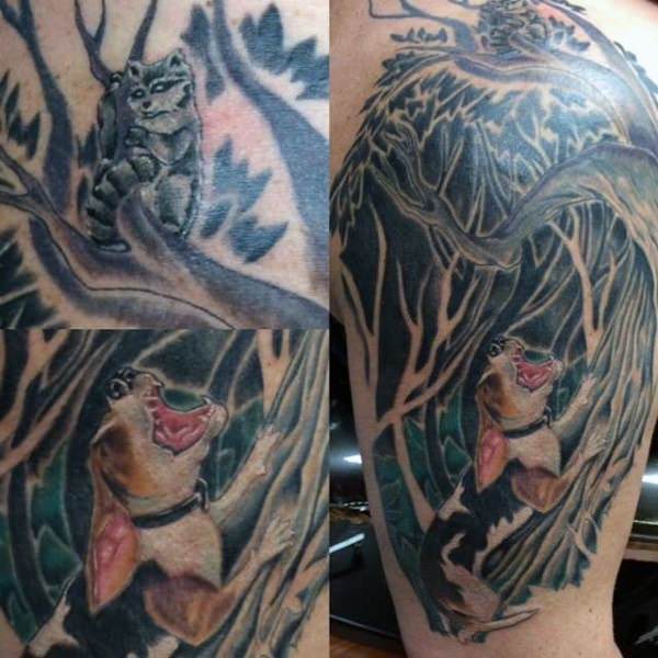 Hunting tattoos design, idea 30