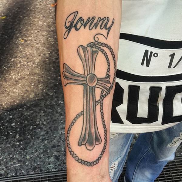 Cross tattoo design, idea 55