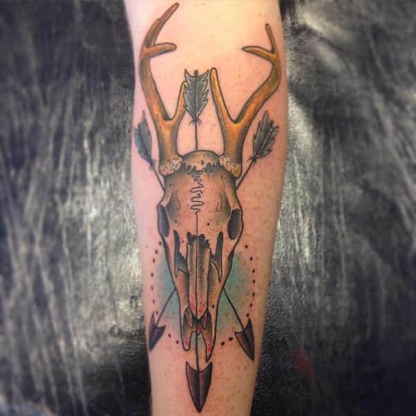 Hunting tattoos design, idea 33