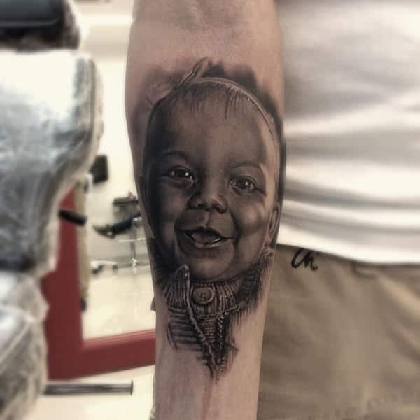 Baby tattoo designs for mom design, idea 33