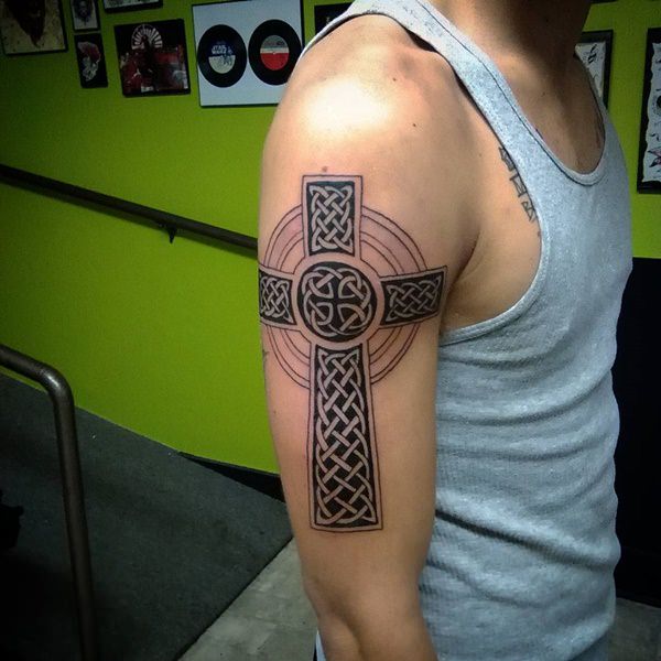 Cross tattoo design, idea 62