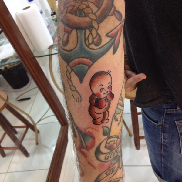 Baby tattoo designs for mom design, idea 37