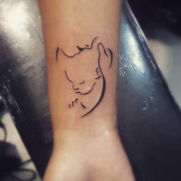 Baby tattoo designs for mom design, idea 8