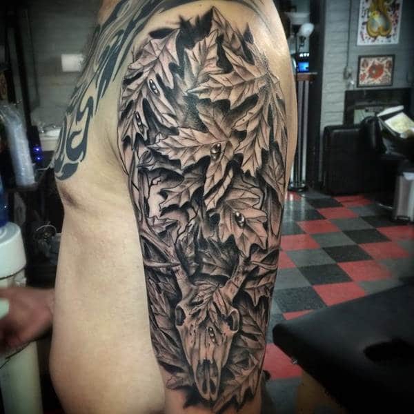 Hunting tattoos design, idea 10