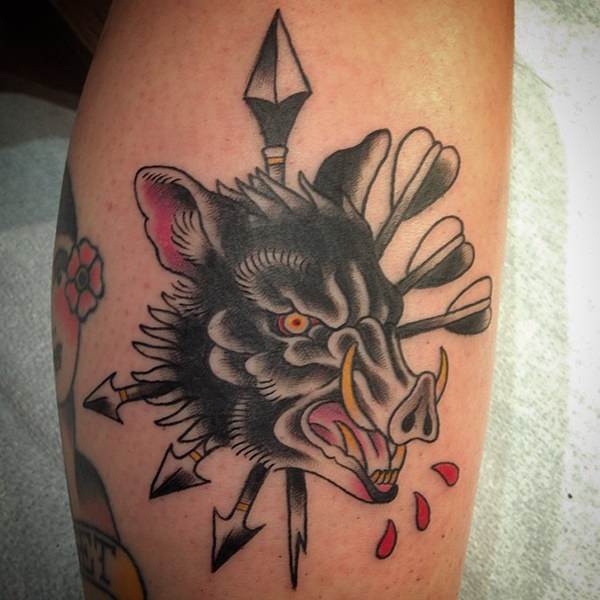 Hunting tattoos design, idea 40
