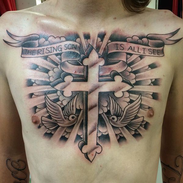 Cross tattoo design, idea 65