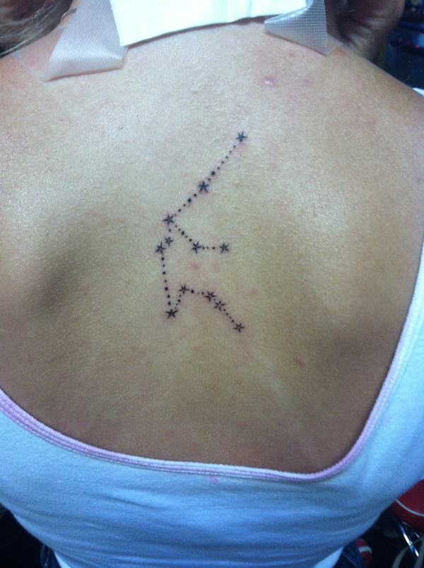Aquarius tattoos design, idea 3