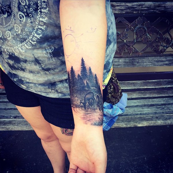 Hunting tattoos design, idea 43