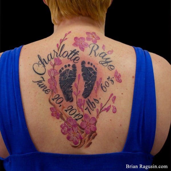 Baby tattoo designs for mom design, idea 43