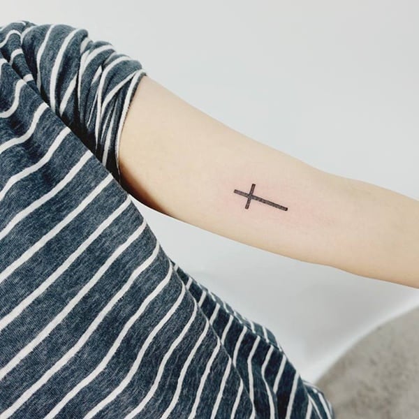 Cross tattoo design, idea 69