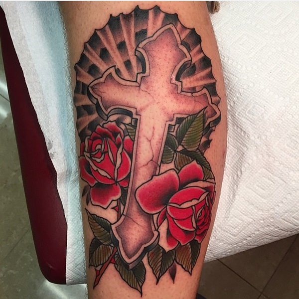 Cross tattoo design, idea 71