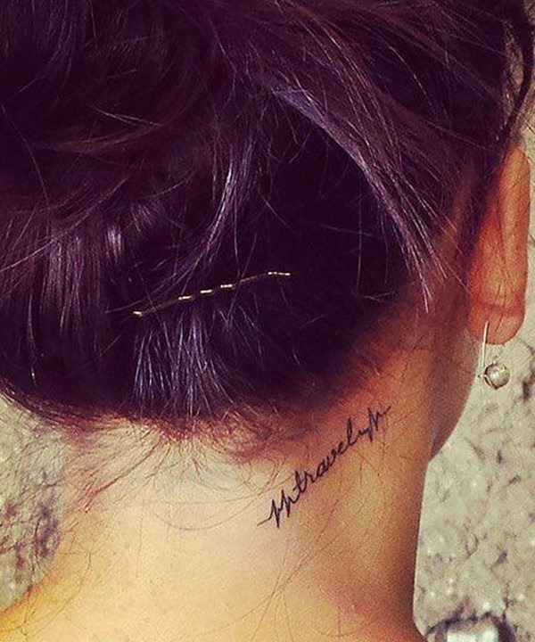 Heartbeat tattoos design, idea 13