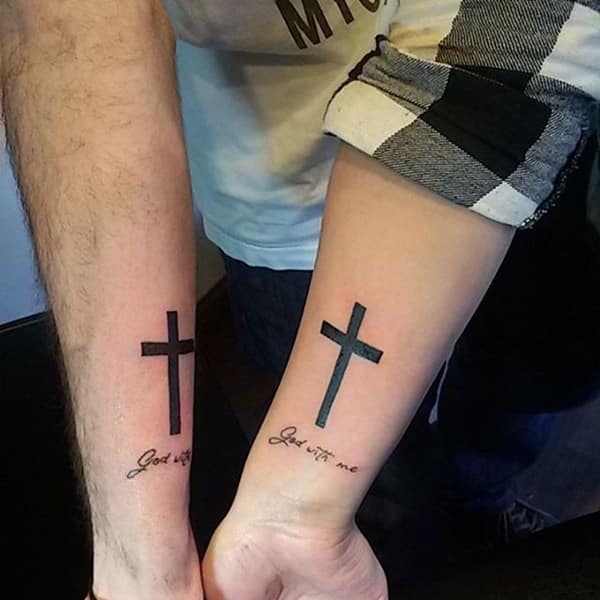 Cross tattoo design, idea 75