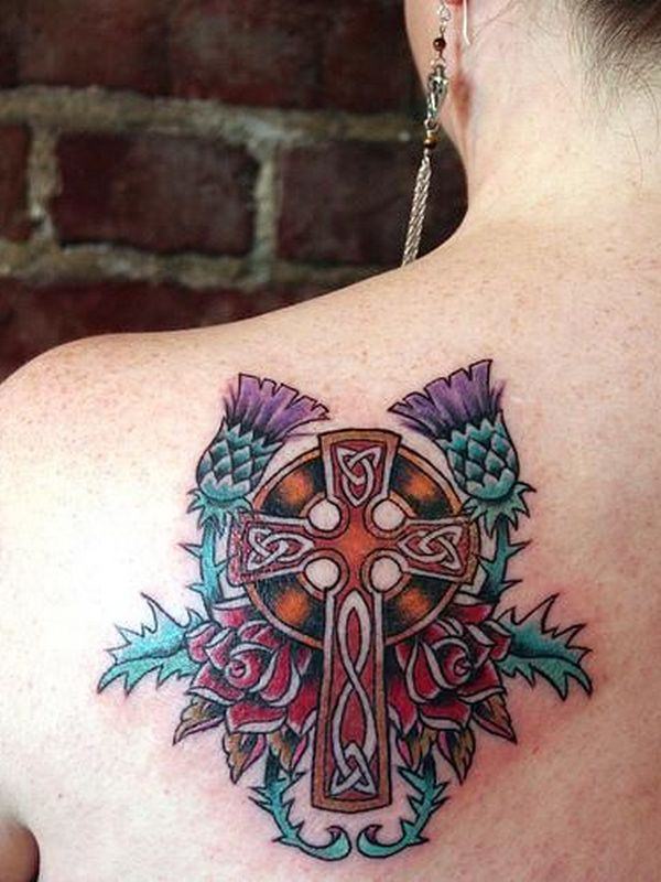 Cross tattoo design, idea 79