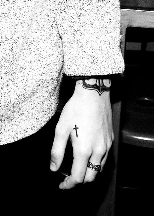 Cross tattoo design, idea 88