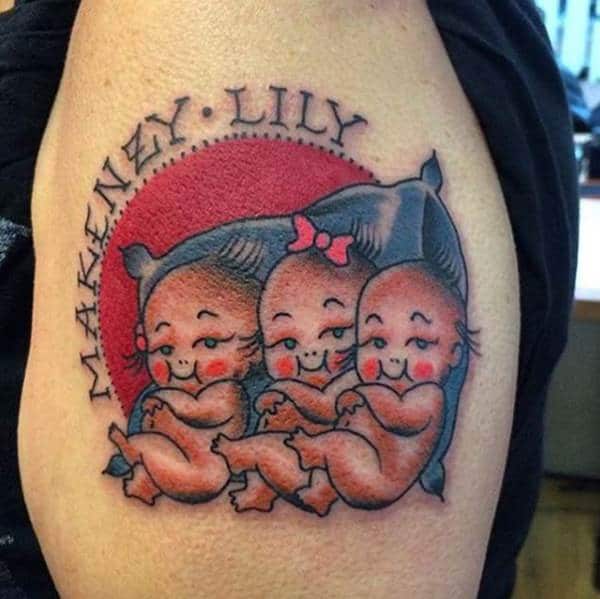 Baby tattoo designs for mom design, idea 11