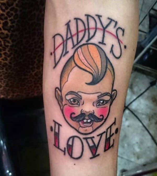 Baby tattoo designs for mom design, idea 12