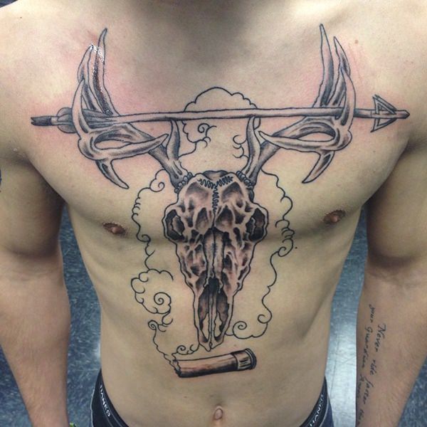 Hunting tattoos design, idea 14