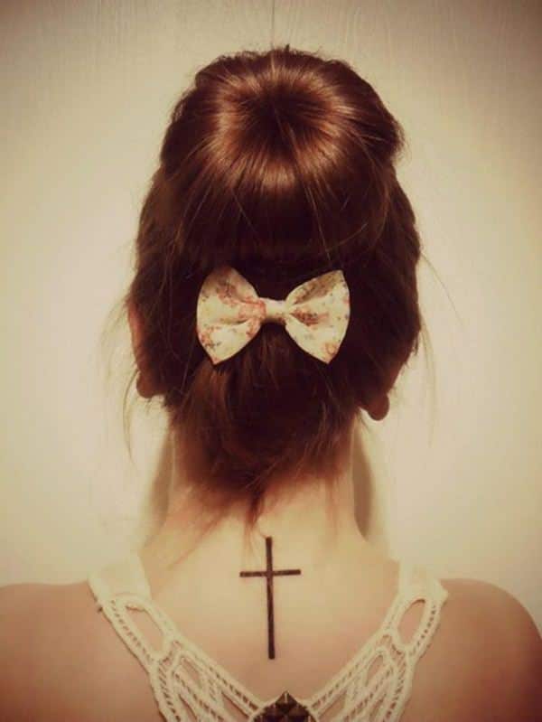 Cross tattoo design, idea 15