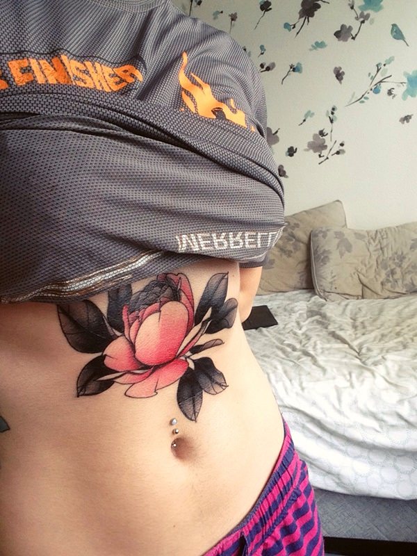 Sternum tattoos design, idea 22