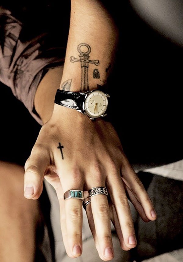 Cross tattoo design, idea 24