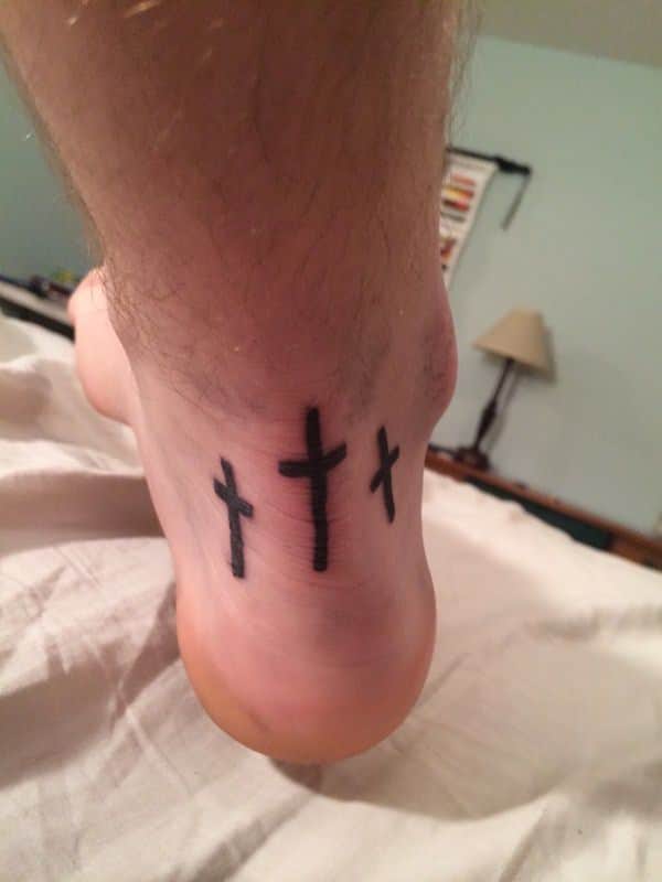 Cross tattoo design, idea 25