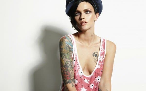 Ruby rose tattoos design, idea 19