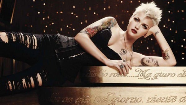 Ruby rose tattoos design, idea 21