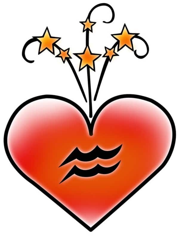 Aquarius tattoos design, idea 17