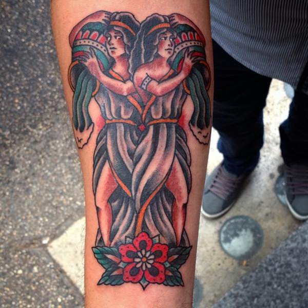 Aquarius tattoos design, idea 26